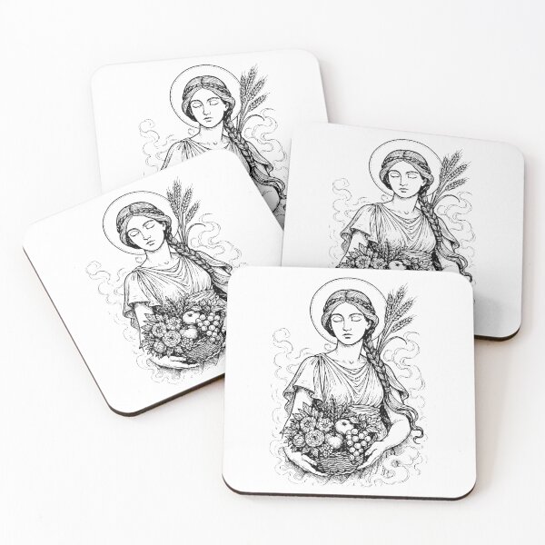 Item preview, Ceres Roman Goddess designed and sold by Geometrical Helianthus.