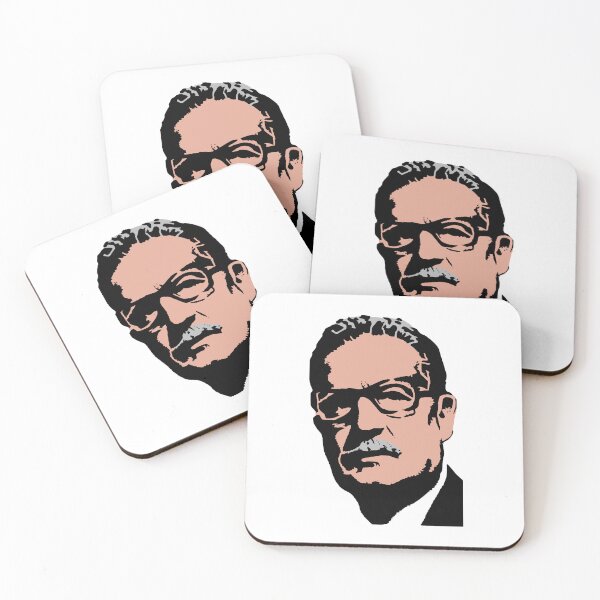 Item preview, Salvador Allende Portrait Poster | Marxist Chilean President Art Print - Socialist History Wall Decor & Revolution Stickers designed and sold by RevolutionToday.