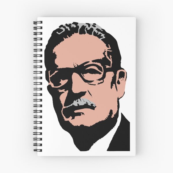 Item preview, Salvador Allende Portrait Poster | Marxist Chilean President Art Print - Socialist History Wall Decor & Revolution Stickers designed and sold by RevolutionToday.