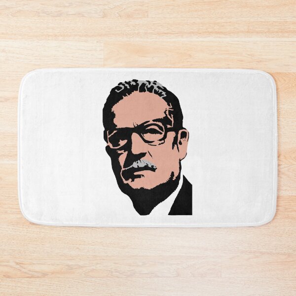 Item preview, Salvador Allende Portrait Poster | Marxist Chilean President Art Print - Socialist History Wall Decor & Revolution Stickers designed and sold by RevolutionToday.
