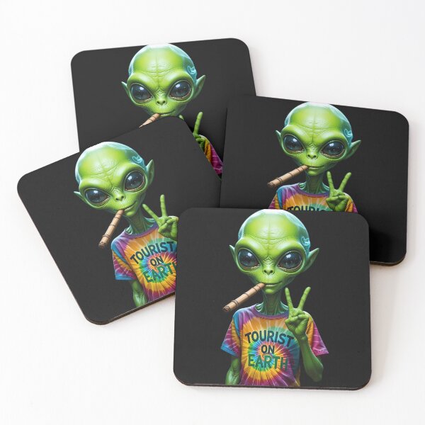 Item preview, Alien smoking a cigar designed and sold by Rostislav Tarasenko.