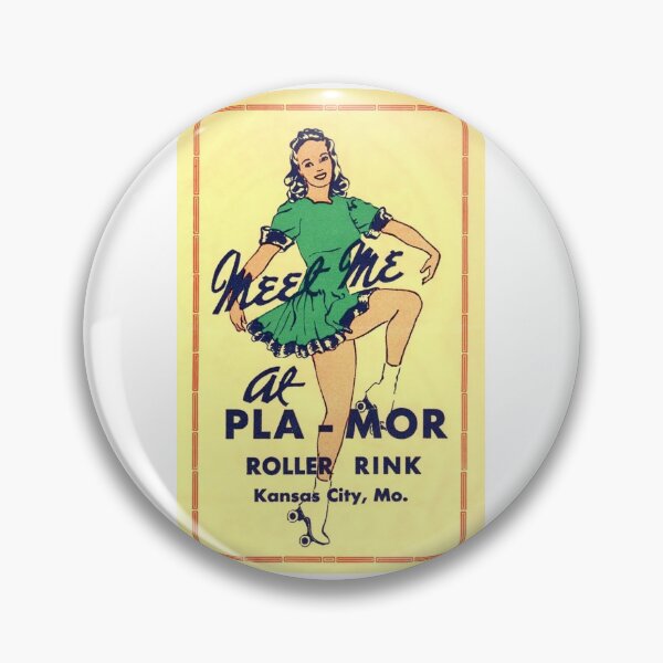 Item preview,  Pla-Mor Roller Rink Kansas City Missouri Roller Skating Rink Sticker Decal Label designed and sold by tislord.