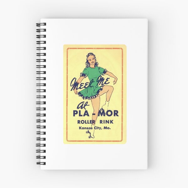 Item preview,  Pla-Mor Roller Rink Kansas City Missouri Roller Skating Rink Sticker Decal Label designed and sold by tislord.