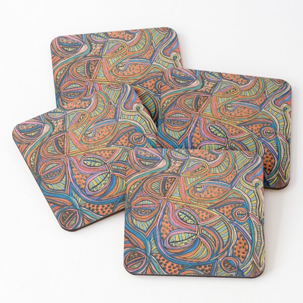 Item preview, Abstract happiness designed and sold by Lanabsmiles.