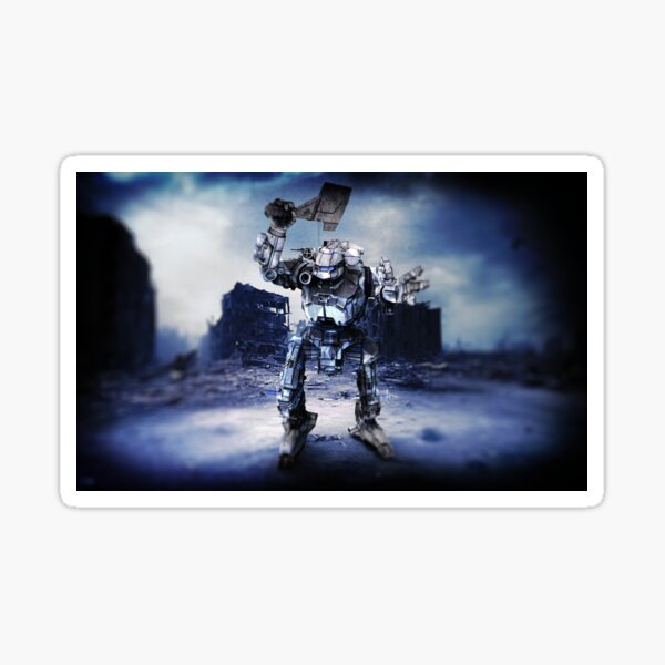 Item preview, HCT-3F Hatchetman 3D render attack designed and sold by BrianBanzai.