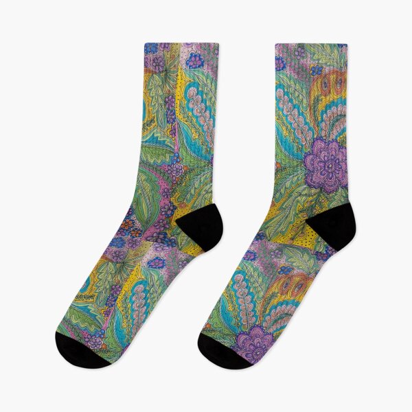 Item preview, Funky happy flowers designed and sold by Lanabsmiles.