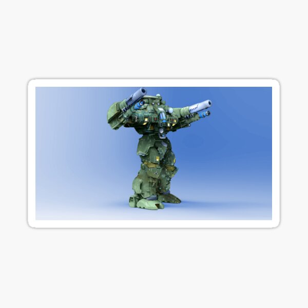 Item preview, 3D render of my Rifleman II model for Battletech designed and sold by BrianBanzai.