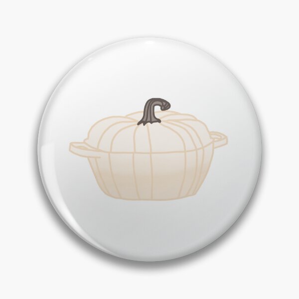 Item preview, Le Creuset Pumpkin Dutch Oven designed and sold by mikaylamadison-.
