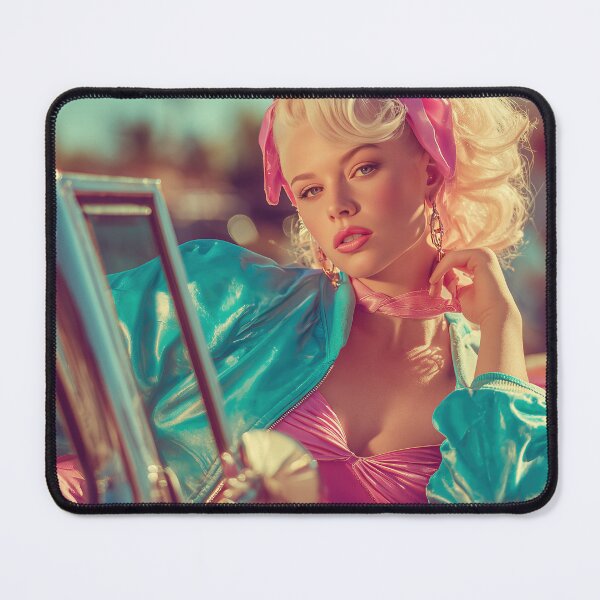 Item preview, 80's Style Pinup Girl designed and sold by Synthartik.