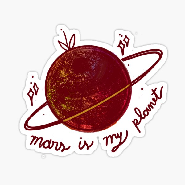 Item preview, mars is my plannet  designed and sold by athena.design.