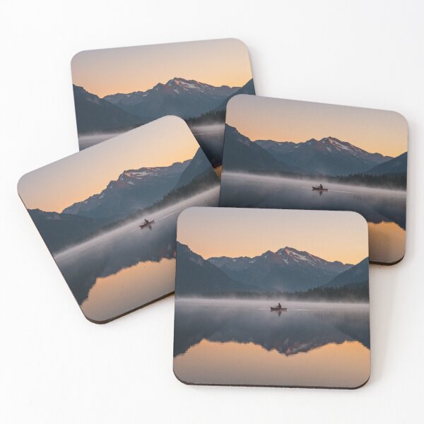 Item preview, Tranquility on a Mountain Lake designed and sold by MJMTees & Prints.