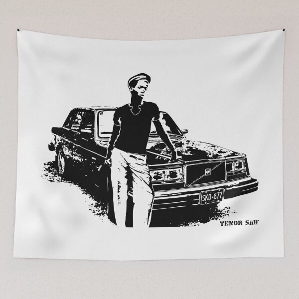 Item preview, TENOR SAW. STENCIL STYLEE. designed and sold by 5hertz.