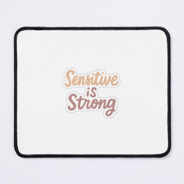 Item preview, Sensitive Is Strong – Empowering Affirmation Sticker designed and sold by Miximondo.