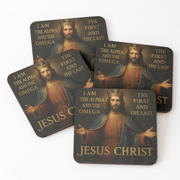 Item preview, Jesus Christ Alpha and Omega designed and sold by historyandmore.