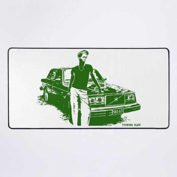 Item preview, TENOR SAW. STENCIL STYLEE. GREEN. designed and sold by 5hertz.