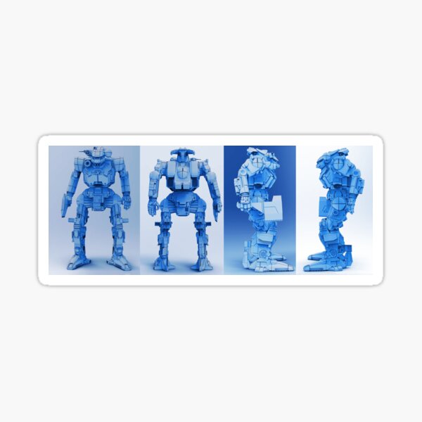 Item preview, HCT-3F Hatchetman Blueprint designed and sold by BrianBanzai.