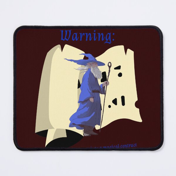 Item preview, Warning: May Spontaneously Enter Into a Magical Contract designed and sold by KissellArt.