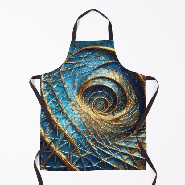 Item preview, Colorful Abstract Fibonacci Art 29 designed and sold by Vicky Brago-Mitchell®.