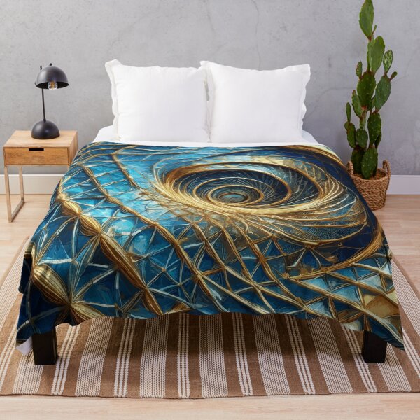 Item preview, Arte abstracto colorido de Fibonacci 29 designed and sold by Vicky Brago-Mitchell®.