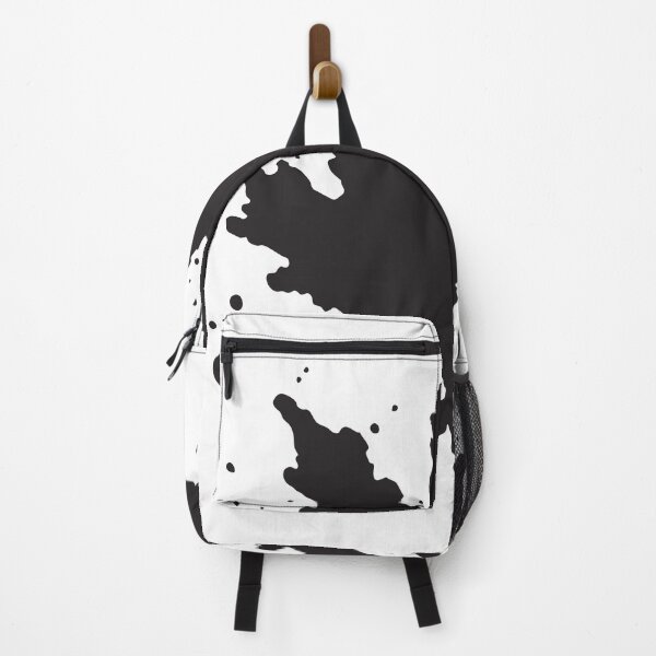 Item preview, Black Splatter Rorschach Cannabis Leaf designed and sold by bloria.