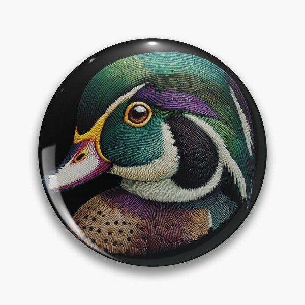 Item preview, Colorful Wood Duck Hunting Design designed and sold by LifeCrush.