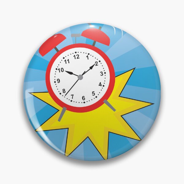 Item preview, Clock Alarming designed and sold by ROSE ANN BANILAR.