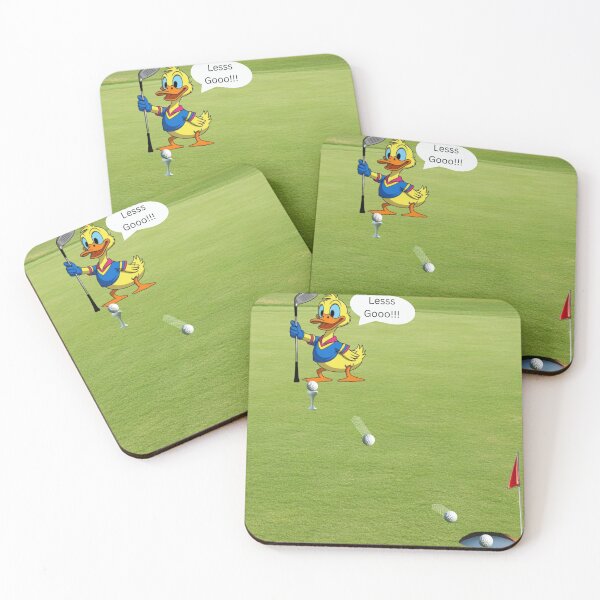Item preview, Duck playing golf designed and sold by muhammadshah.