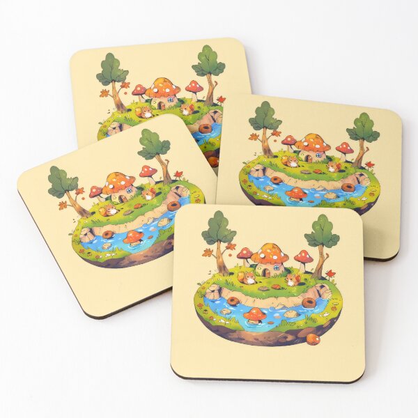 Item preview, Floating Mushroom Village designed and sold by Lunsea shop.