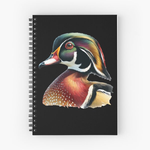 Item preview, Colorful Wood Duck Hunting Design designed and sold by LifeCrush.