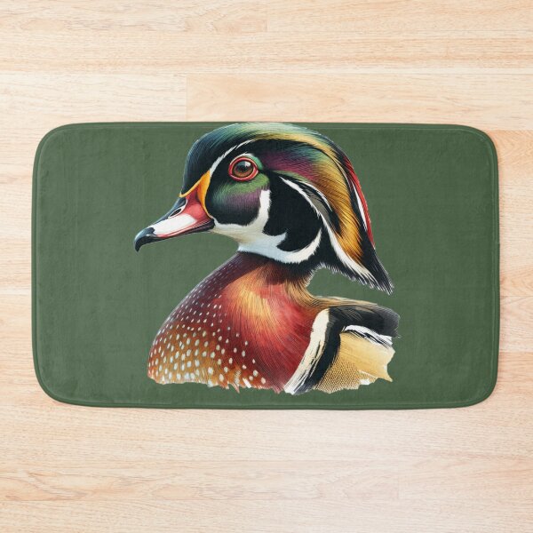Item preview, Colorful Wood Duck Hunting Design designed and sold by LifeCrush.
