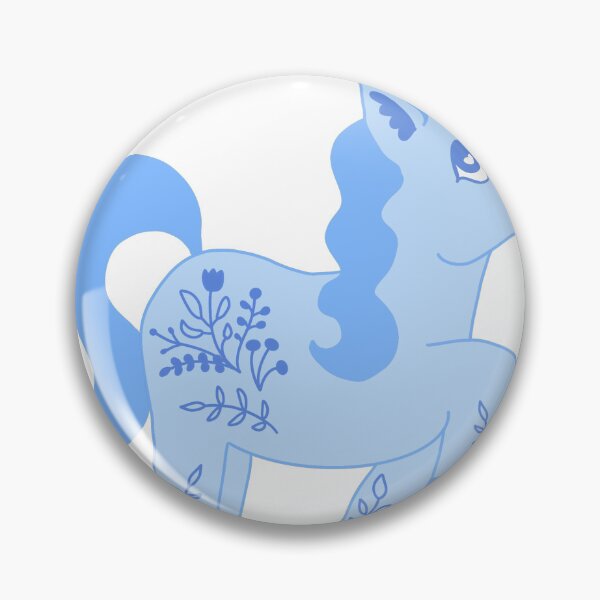 Item preview, Blue Unicorn FolkArt designed and sold by emayne12.