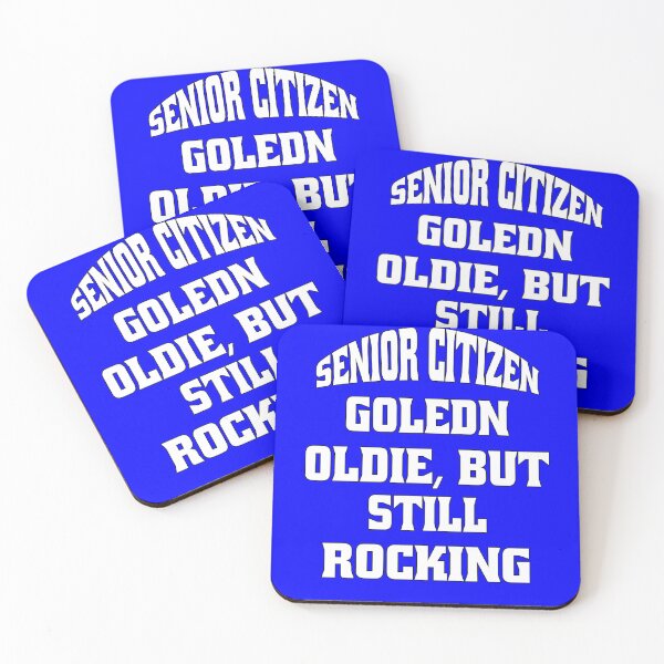 Item preview, Funny Senior Citizen Humor Senior Citizen  Golden Oldie, Still Rocking designed and sold by fantasticdesign.