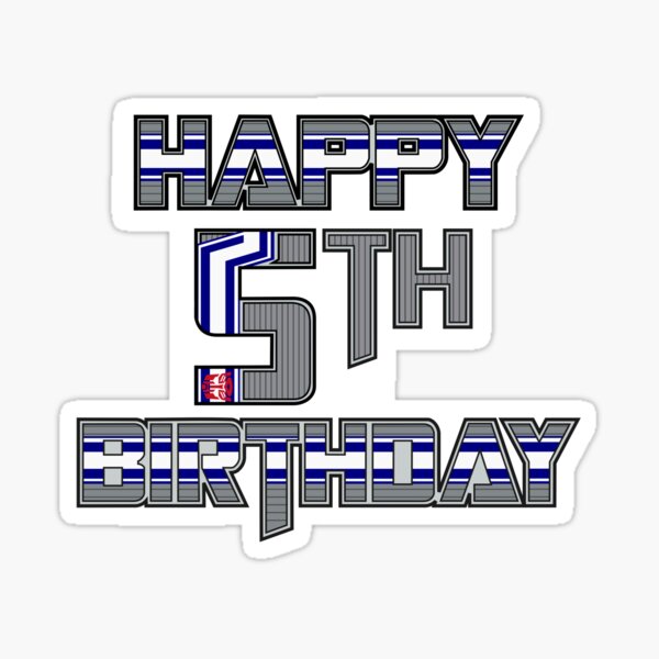 Item preview, Optimal 5th Birthday designed and sold by originalid13.