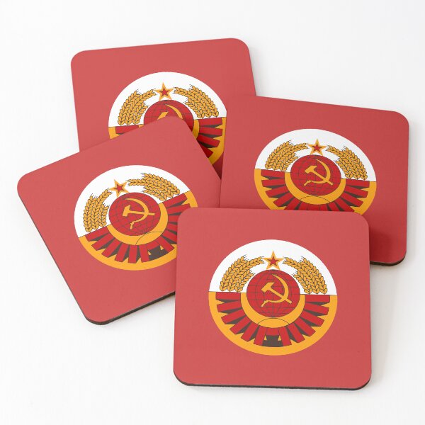 Item preview, 2010 Space Odyssey Soviet Emblem Art | Retro-Futurist USSR Space Program Poster - Communist Sci-Fi Wall Decor & Cosmos Collectibles designed and sold by RevolutionToday.