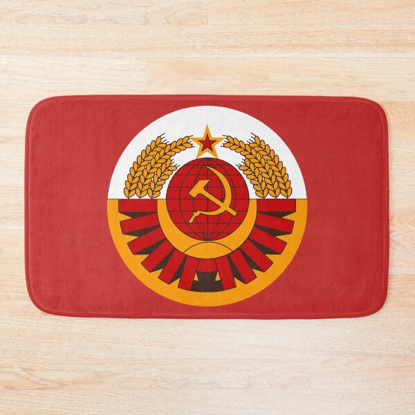 Item preview, 2010 Space Odyssey Soviet Emblem Art | Retro-Futurist USSR Space Program Poster - Communist Sci-Fi Wall Decor & Cosmos Collectibles designed and sold by RevolutionToday.