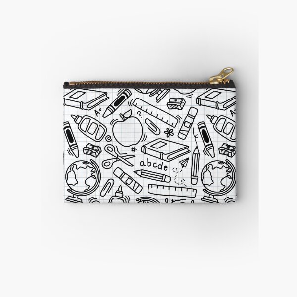 Item preview, Teacher School Supplies Doodle – Whimsical Education designed and sold by PeaChiArtsi.