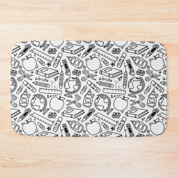 Item preview, Teacher School Supplies Doodle – Whimsical Education designed and sold by PeaChiArtsi.