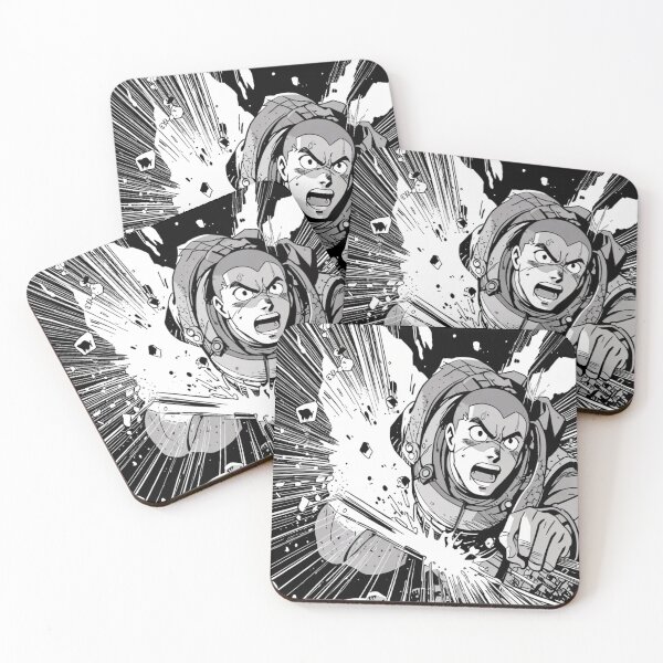 Item preview, Manga Panel Action Collage designed and sold by TONSNAP.