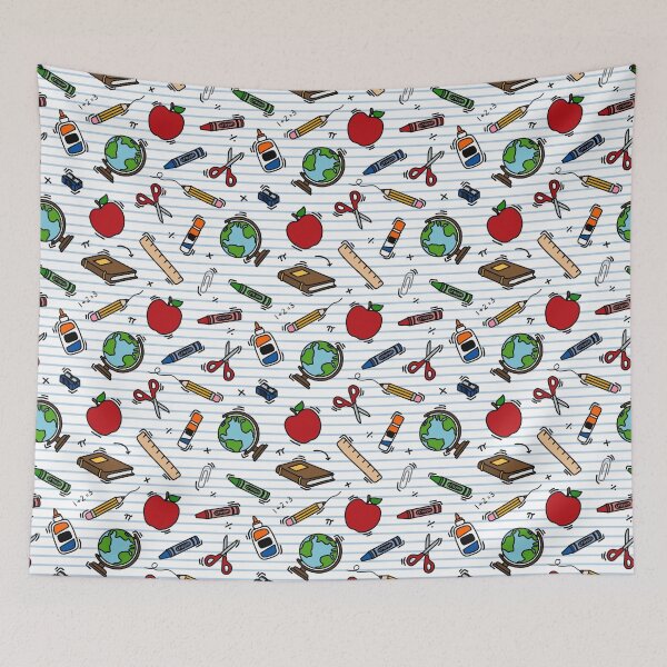 Item preview, Teacher School Supplies Doodle – Education Learning Essentials designed and sold by PeaChiArtsi.