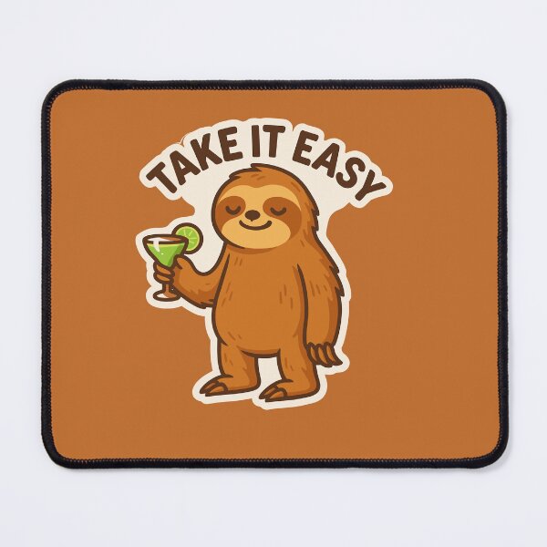 Item preview, Take It Easy Sloth Chill Margarita designed and sold by saraboone98.