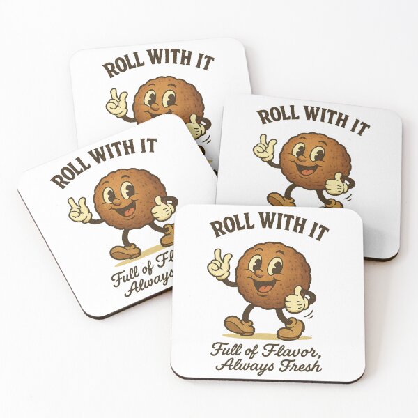 Item preview, Roll With It – Retro Meatball Cartoon Full of Flavor designed and sold by HoopeStylee.