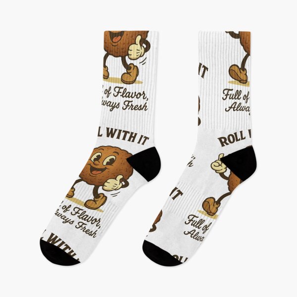 Item preview, Roll With It – Retro Meatball Cartoon Full of Flavor designed and sold by HoopeStylee.