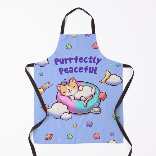 Item preview, Purrfect Nap – Cute Kawaii Cat in Space designed and sold by Magsu.art.