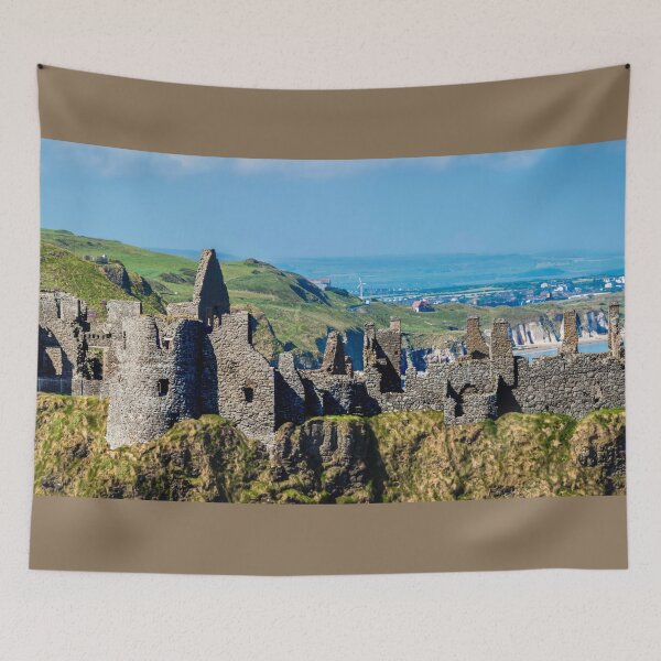 Item preview, Dunluce Castle Northern Ireland Pano designed and sold by Debra Martz.
