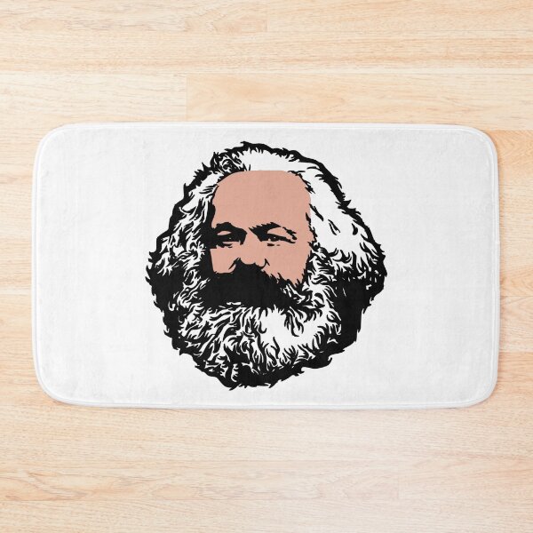 Item preview, Karl Marx Coffeehouse Poster | Philosopher Portrait Study Print - Marxist Theory Cafe Wall Art, Leftist Bookshop Decor & Capital Reading Club Stickers designed and sold by RevolutionToday.