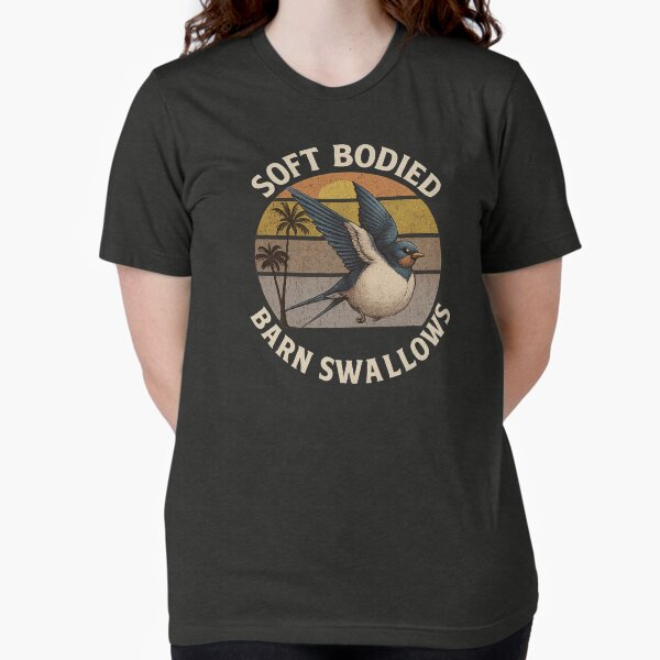 Soft Bodied Barn Swallows - COL Tri-blend T-Shirt
