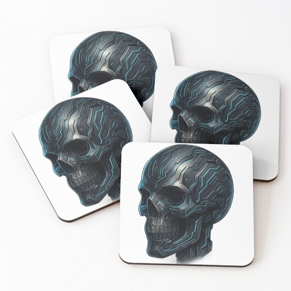Item preview, Mecha Skull Circuit Emblem designed and sold by TONSNAP.