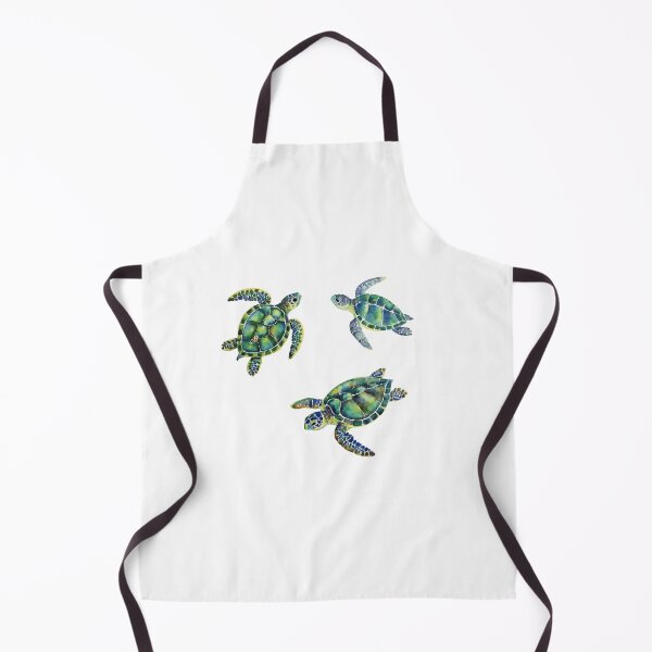 Item preview, Coastal Sea Turtles | Soft Watercolor Marine Design designed and sold by Christies Creations.