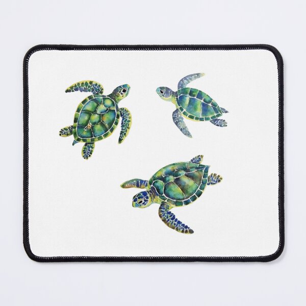 Item preview, Coastal Sea Turtles | Soft Watercolor Marine Design designed and sold by Christies  Creations.