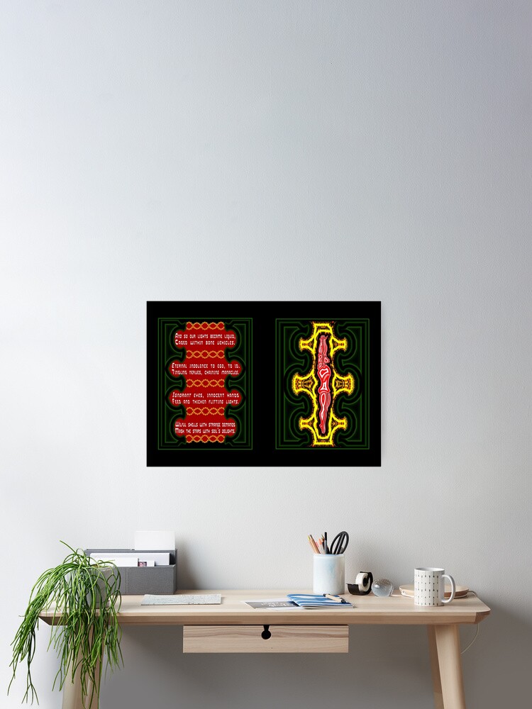 Thumbnail 2 of 3, Poster, Our Lights Became Liquid designed and sold by Graeme-McA.